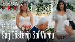 Halit sağ gösterip sol vurdu - Yasak Elma 83. Bölüm