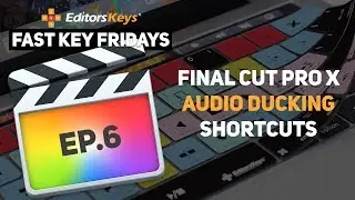 FCPX shortcuts | HOW TO DUCK AUDIO | Ep.6