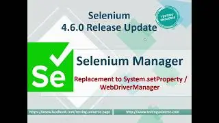 Selenium Manager | selenium-manager alternative to WebDriver Manager | Selenium Manager in 4.6.0