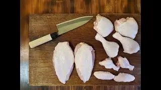 Как разобрать курицу