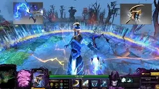 Dota 2 Razor Immortal Severing Lash with Golden Severing Crest