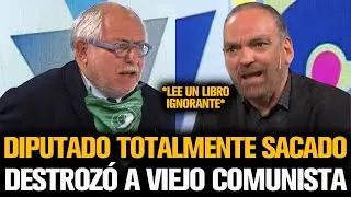 DIPUTADO PRO MILEI TOTALMENTE SACADO DESTROZÓ A VIEJO COMUNISTA