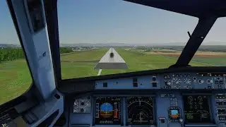 Basel Landing | ToLiss A320neo | XP11