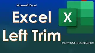 How to Use Left Trim Function in Excel | Left Trim Formula