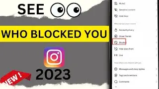 How To See If Someone Has Blocked Your Instagram Account || New Instagram Update!