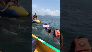 Banana boot #bananaboat #beach #pantai