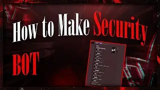 Make Advanced Modern Security Bot with Buttons | without Coding | 24/7 Online | Free Source