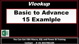 Vlookup Formula Basic to Advance level | All in one