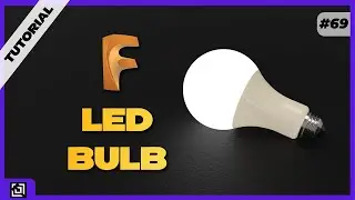 Design a LED Bulb in Fusion 360 | Fusion 360 Tutorial 2021 | It’s made EZy