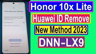 Honor 10x Lite Huawei ID Remove DNN-LX9 FRP Bypass Sigma Box Tool