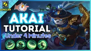 4-Minute Akai Tutorial in Jungle || (MLBB S34) 2024