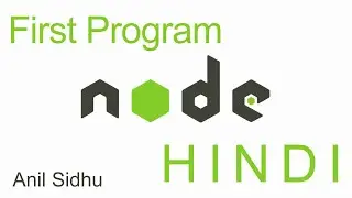 Node js tutorial in Hindi #3 First Program