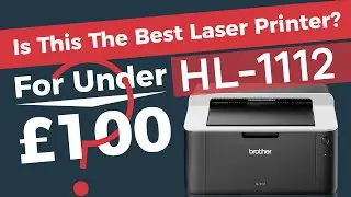 Brother HL-1112 Laser Printer Review | Unboxing | Setup