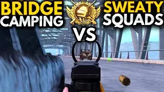 MOST INTENSE BRIDGE CAMP SOLO SQUADS!
