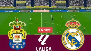 [EN VIVO] Las Palmas vs Real Madrid La Liga 24/25 Partido Completo - Simulación de Videojuegos