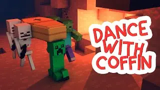 ТАНЕЦ С ГРОБОМ МЕМ | DANCE WITH COFFIN MEME - Steve Minecraft Animation