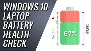 How to check the Health of your laptop Battery Windows 10