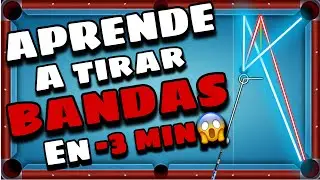 TUTORIAL DE BANDAS PARA PRINCIPIANTES 😎 8 ball pool