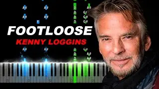 Kenny Loggins - Footloose Piano Tutorial