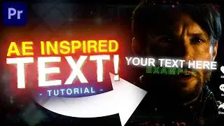 How To Make AE Like Text in Premiere Pro (Tutorial)