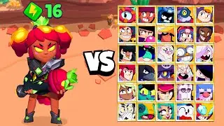 Boss Mandy VS All Brawlers | Brawl Stars
