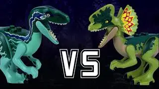 LEGO Dinosaur Hunt | LEGO Jurassic World Dinosaur Cartoons