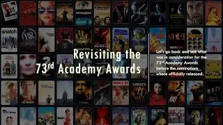 Revisited Series: 73rd Academy Awards - Movies of 2000