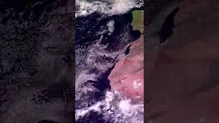 von Kármán vortices over Canary Islands