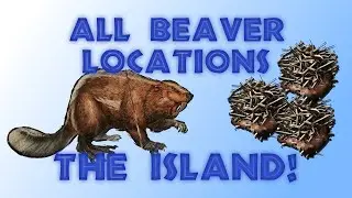 All Beaver Spawn Locations On The Island! | Ark: Survival Evolved (2021)