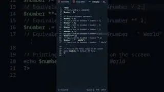 assignment operator in PHP||programming war|| #foryou