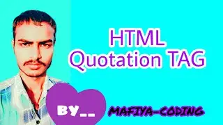 html quotation tag #html #html5 #sourcecode #code #shorts #shortsvideo #mafiyacoding