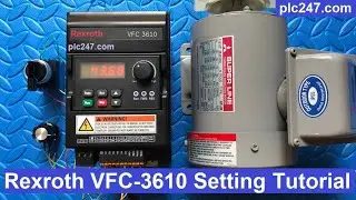 Rexroth VFC-3610 Setting Tutorial (Reset & Basic)