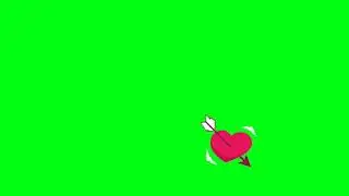 sweet valentine's day green screen effects