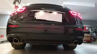 Maserati Ghibli-S, есть ли звук у турбо мотора ?
