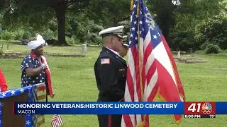 Macon Community Gathers to Honor Fallen Veterans at Historic Linwood Cemetery