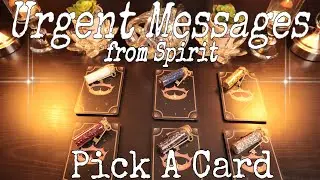 📣(Don’t CANCEL These)👉Urgent Messages From SPIRIT🔥❤️‍🔥🏡✨Tarot Reading🔮(Pick A Card)✨
