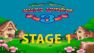 [SNES] Disney's Magical Quest 3 starring Mickey and Donald - Stage 1 - Town Harvest Fair