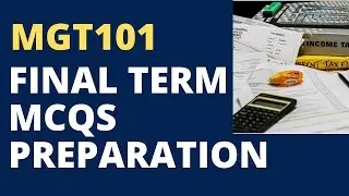 MGT101 FINAL TERM PREPARATION SOLVED MCQS