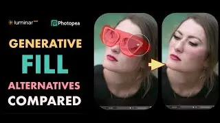 PHOTOPEA MAGIC REPLACE VS LUMINAR NEO GENERASE: COMPARING CHEAPER ADOBE GENERATIVE AI ALTERNATIVES: