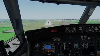 Burgas LBBG Landing | Zibo B738