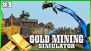 Gold Mining Simulator - BIG UPDATE - New Mini Digger Dlc - Fresh Start For 2024 - Episode#3