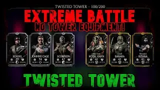 Twisted Tower 100 Extreme Battle Silver Team No Tower Equipment!