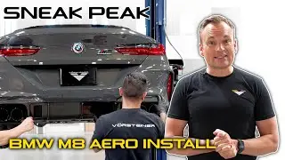 2019-2022 BMW M8 Carbon Fiber Aero Kit Install DIY