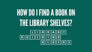 How do I find a book on the library shelves?