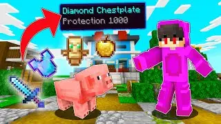 Minecraft but, PIGS Drops SUPER ITEMS ?! (Tagalog) OMO City