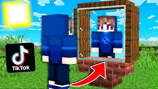 😱ЭТИ ЛАЙФХАКИ ИЗ ТИК ТОКА СЛОМАЮТ ВАШ МАЙНКРАФТ ! СЛОМАННЫЙ MINECRAFT КРАФТИНГ ТРОЛЛИНГ