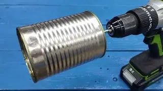 Not everyone knows this secret from a tin can! A brilliant idea in 3 minutes!