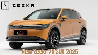 Here is the First Video of Zeekr 7X | Air Suspension | 705 Km Range | New Zeekr 7X SUV 2025