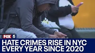 Hate crimes rise in NYC every year since 2020