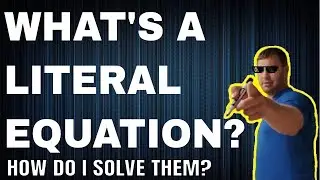 How to Solve Literal Equations